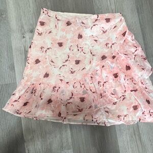 Express Floral Skirt